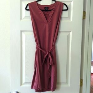 Nicole Miller Mauve Dress Size 10 with pockets SUPER SOFT